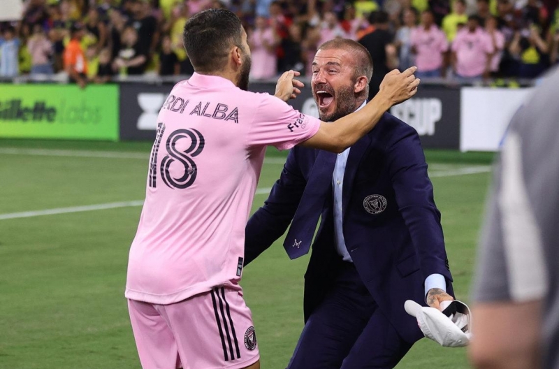 David Beckham expresses gratitude after Jordi Alba announces retirement