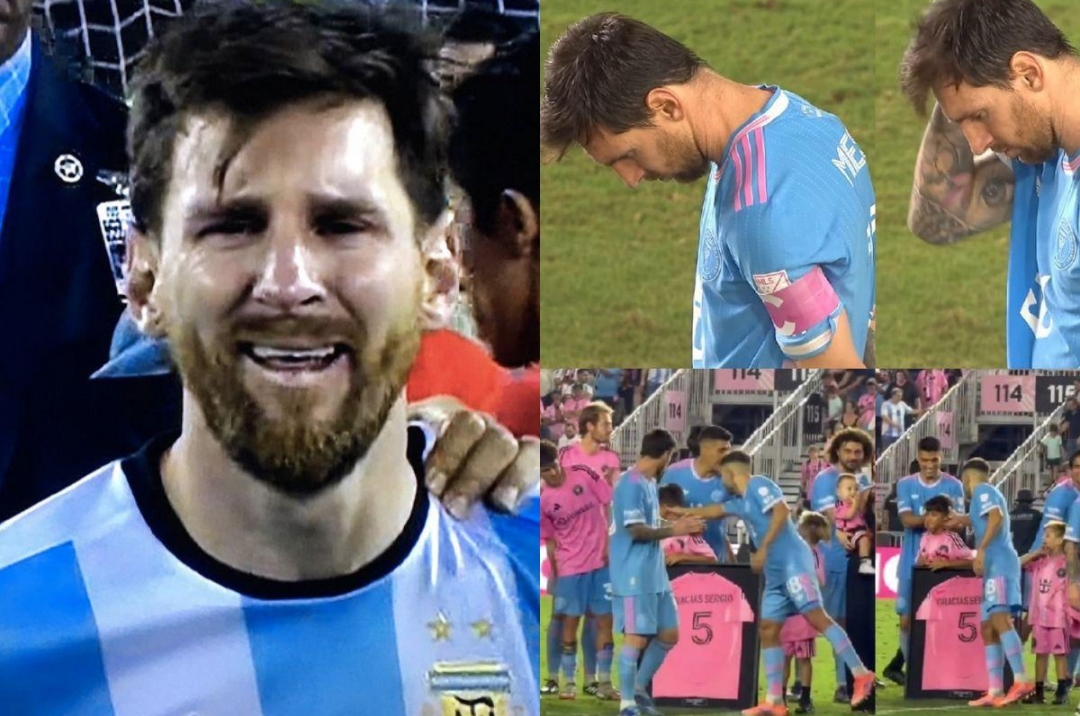 Inter Miami saddened, Messi devastated right on the field