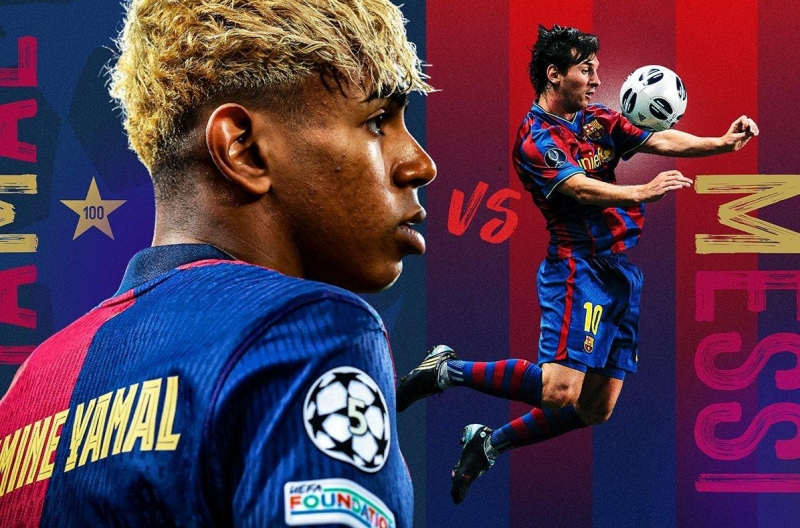 Messi ignited the flame, but Lamine Yamal is burning even brighter!