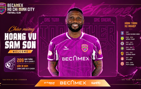 Hoàng Vũ Samson joins Becamex TP.HCM