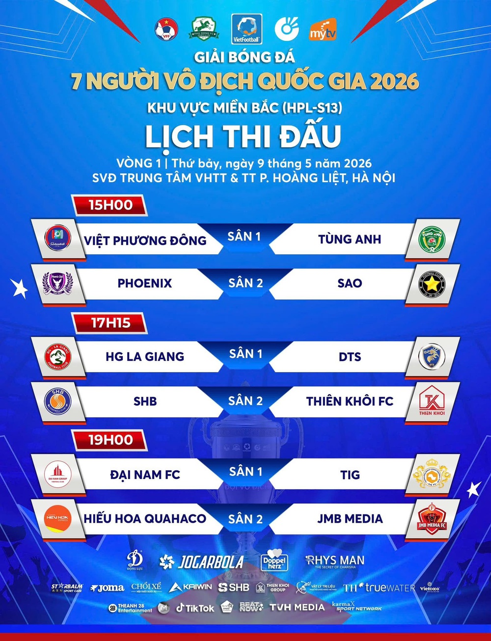 Giải bóng đá 7 người VĐQG 2026 chính thức khởi tranh - Ảnh 4.