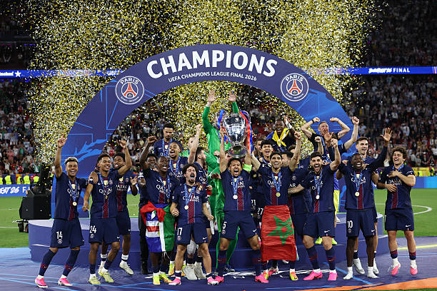 PSG vô địch Champions League mùa thứ 2 liên tiếp PSG vô địch Champions League mùa thứ 2 liên tiếp