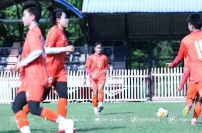 Vietnam's U20 women's team determined to secure points against Thailand's U20 women's team