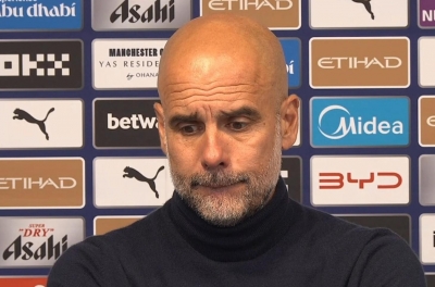 Manager Pep Guardiola: 'The Premier League is not our priority'
