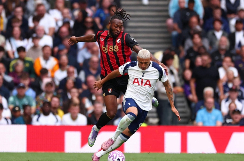 Tottenham’s attack stalled, suffering a disappointing defeat against Bournemouth