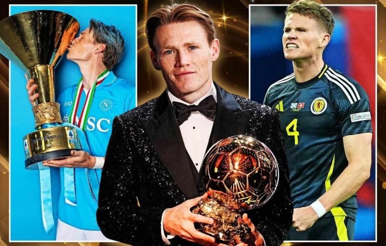 Leaving MU for 1 year, McTominay instantly became a sensation at the Ballon d&#39;Or