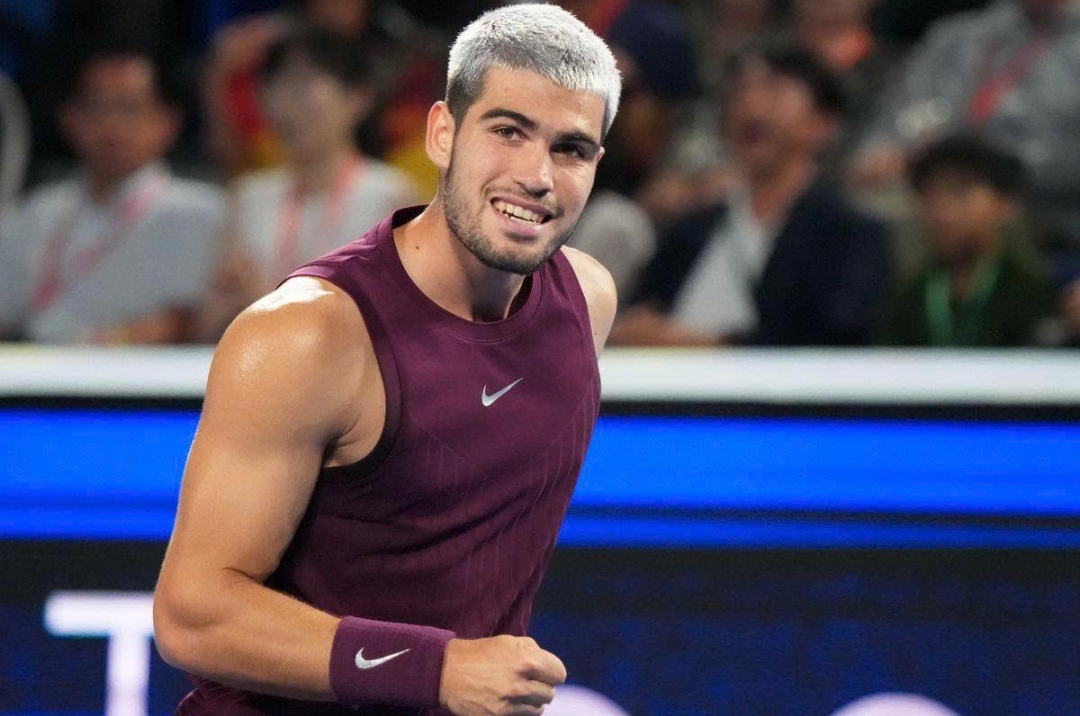 Alcaraz sets a new personal record