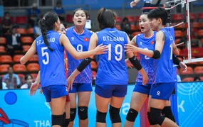 The most distinctive face among the captains of the women's volleyball clubs participating in the Hoa Lu Binh Dien Cup 2026