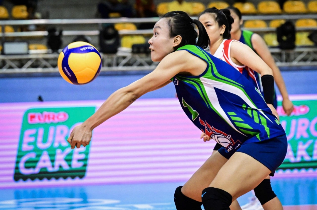 Outside hitter Tú Linh leaves her participation in the 2025 National Volleyball Championship Round 2 uncertain.