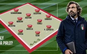 What will Pirlo's Italy team look like?