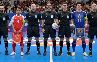 The captain of Indonesia erupted with emotion after the historic victory over Japan