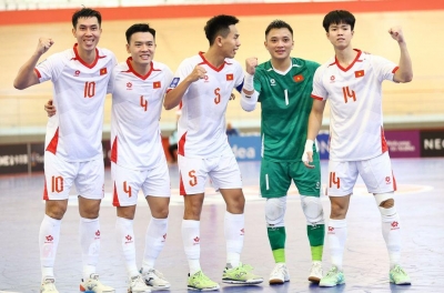 By defeating Lebanon, Vietnam's futsal team opens a wide path to the Asian quarterfinals.