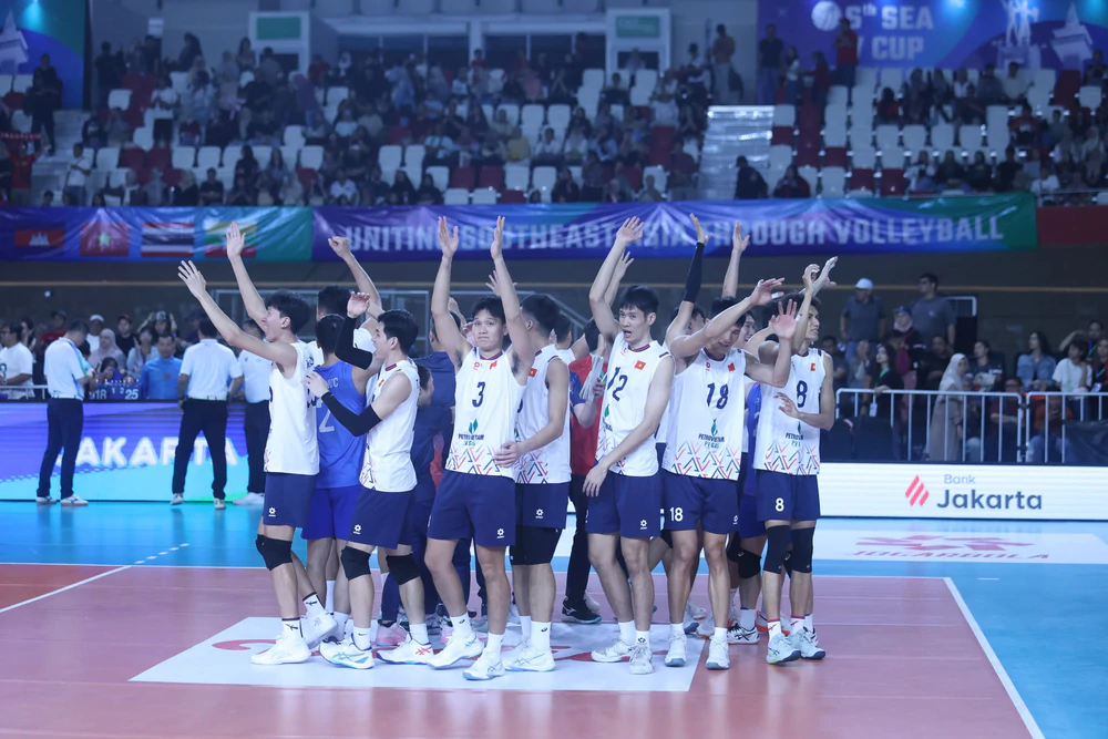Tuyển bóng chuyền nam Việt Nam có thể trở thành thế lực mới ở Đông Nam Á. Ảnh: SAVA Tuyển bóng chuyền nam Việt Nam có thể trở thành thế lực mới ở Đông Nam Á. Ảnh: SAVA