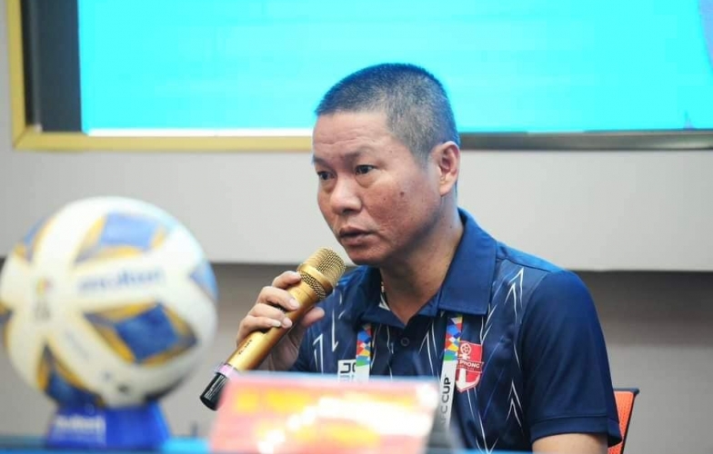 What did Coach Chu Đình Nghiêm say about Hải Phòng entering the top 3?