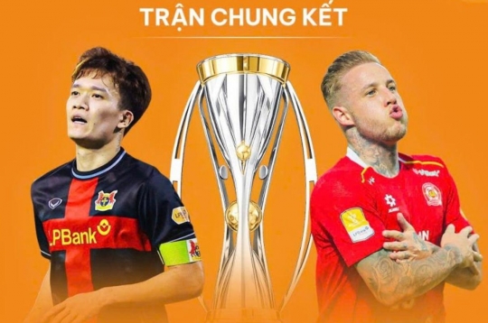 Ninh Bình holds a massive advantage in the National Cup final.