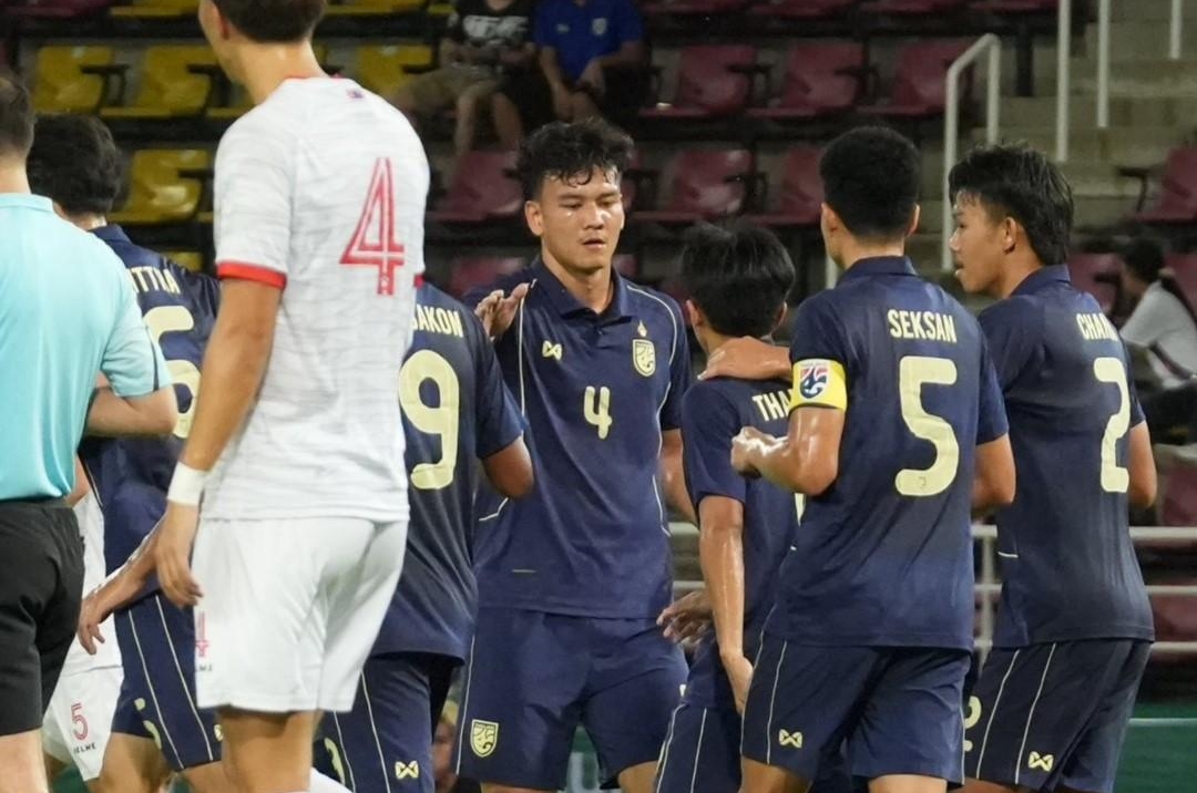 U23 Thailand unexpectedly suffered a heavy defeat against China