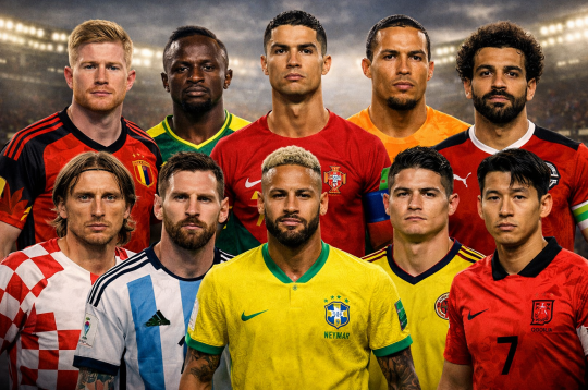 Recapping 10 stars who might participate in their final World Cup in 2026