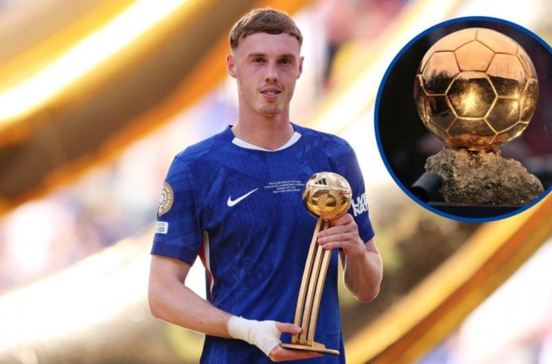 Cole Palmer makes history in the Ballon d&#39;Or
