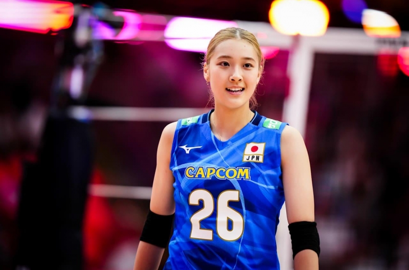 Japan women&#39;s volleyball defeats Serbia, securing the top spot in Group H