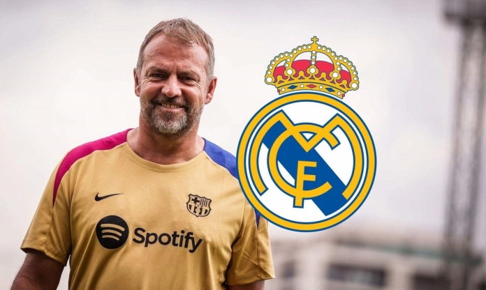 Hansi Flick tung ra 4 từ 'đá xoáy' nhắm thẳng vào Real Madrid