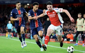 Champions League Final: Arsenal's Hopes Rest Entirely on Declan Rice