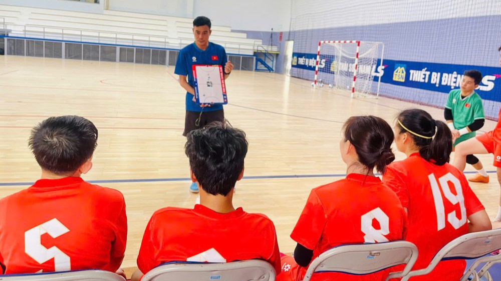 Rút gọn danh sách đội tuyển futsal nữ Việt Nam dự SEA Games 2025