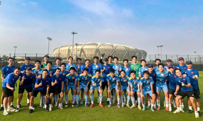 U23 Việt Nam tập buổi cuối cùng tại VCK U23 châu Á