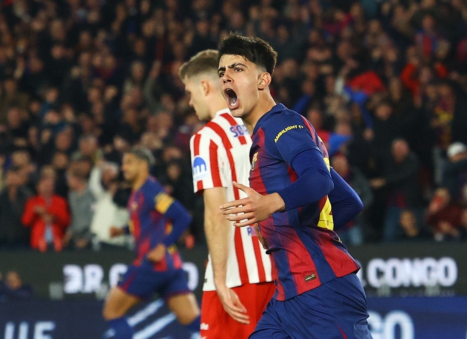 Ghi 3 bàn, Barcelona vẫn bị Atletico Madrid loại ở bán kết Cúp Nhà vua Tây Ban Nha - Ảnh 1. Ghi 3 bàn, Barcelona vẫn bị Atletico Madrid loại ở bán kết Cúp Nhà vua Tây Ban Nha - Ảnh 1.