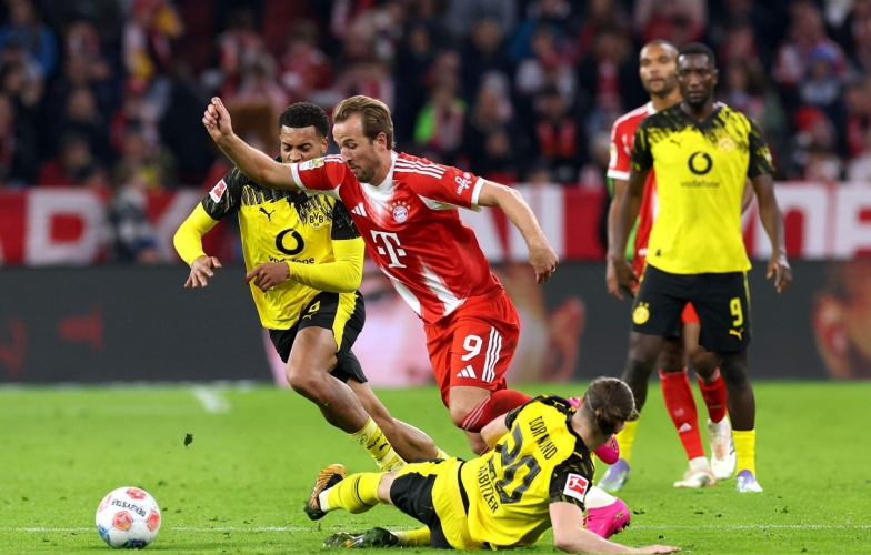 Bayern Munich narrowly defeated Dortmund, continuing their winning streak in the Bundesliga