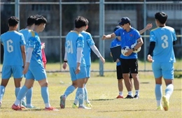 SEA Games 33: U22 Vietnam trains, preparing for the crucial match against U22 Malaysia