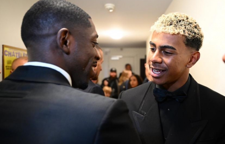 Dembele expressed heartfelt words for Lamine Yamal after winning the Ballon d&#39;Or
