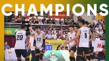 The Indonesian foreign player performed excellently, but Thể Công still couldn&#39;t stop Biên Phòng MB from successfully defending their championship.