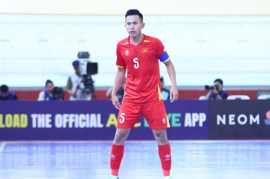 The captain of the Vietnam futsal team is confident after the victory against Kuwait.