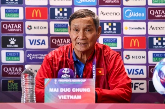 Coach Mai Duc Chung: 'Vietnam National Team Must Continue to Fight'