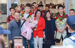 The Vietnam U22 team has returned home, concluding a glorious and proud journey at SEA Games 33.