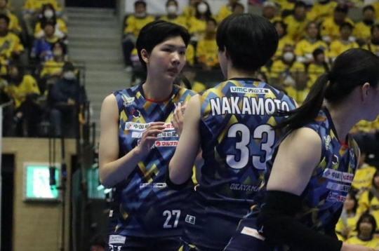 Bích Thủy achieved excellent stats, but the Okayama Seagulls could not create a surprise.