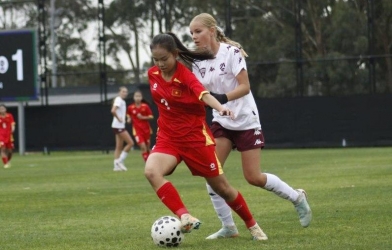 Vietnam's team narrowly missed victory against Australia in a 60-minute match.