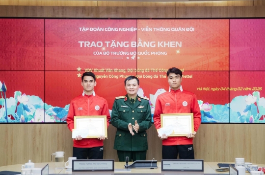 The U23 Vietnam duo receives a tremendous honor after the U23 Asian Championship