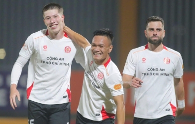 The Vietnamese expatriate duo shines as Ho Chi Minh City Police defeat PVF-CAND convincingly