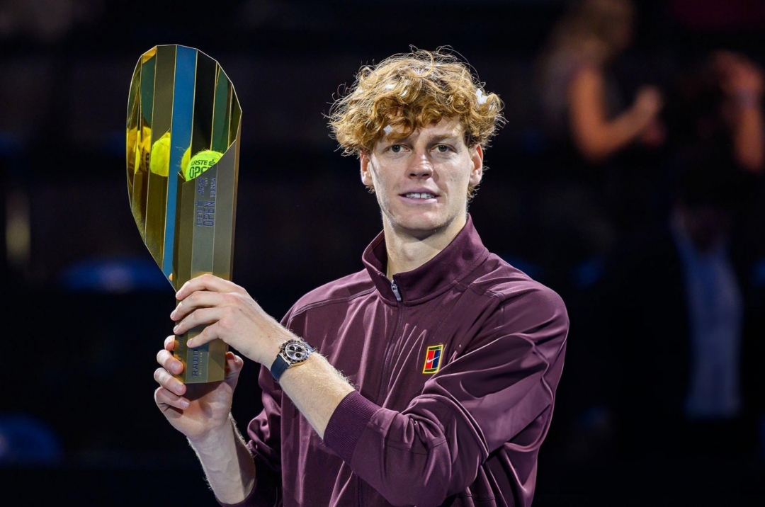 Jannik Sinner came from behind to defeat Zverev and claim his second Vienna Open title.