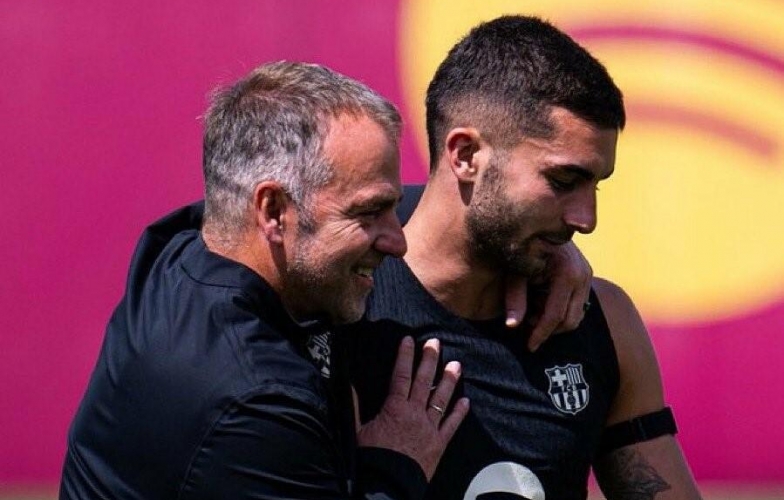 Outstanding performance on the pitch, Barca star gives Hansi Flick a tough decision