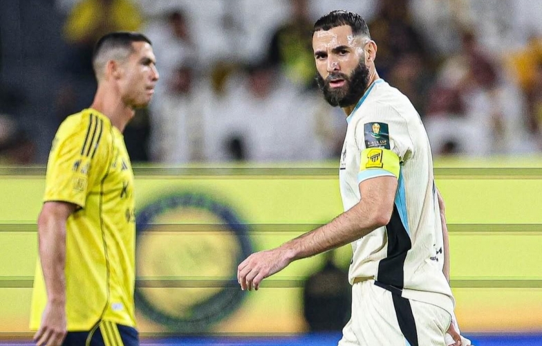 After losing to Benzema's team, Ronaldo bids farewell to the Saudi King's Cup