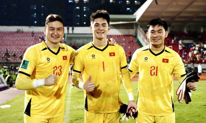 VFF báo tin cực vui cho thủ môn Việt Nam