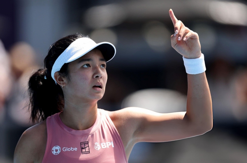 Southeast Asian tennis player reaches the semifinals of the first WTA 250 tournament in 2026