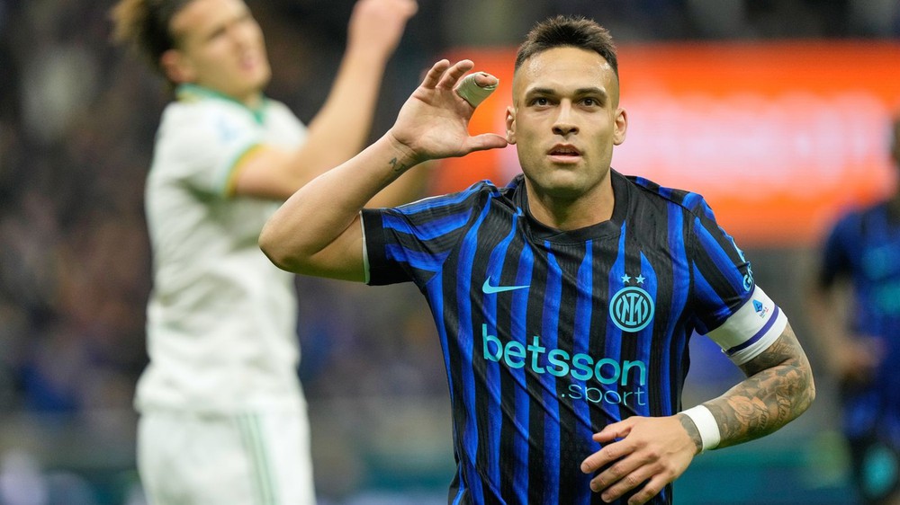 Inter Milan đại thắng: Phục sinh với Lautaro Martinez - Ảnh 1. Inter Milan đại thắng: Phục sinh với Lautaro Martinez - Ảnh 1.