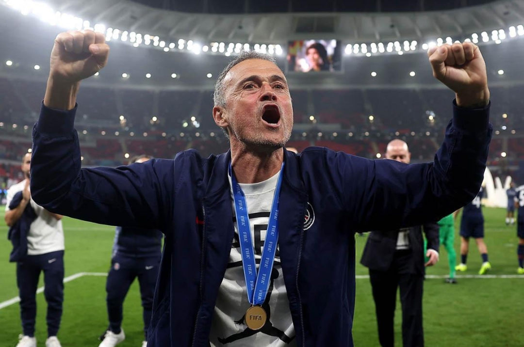 Luis Enrique thrilled by PSG's historic 'six-title haul'
