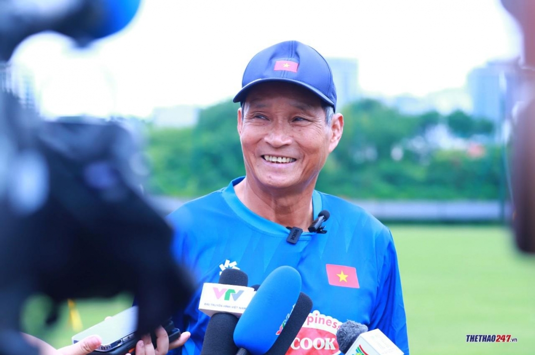 Coach Mai Đức Chung: 'Vietnam National Team has nothing to fear from the Philippines and Myanmar'