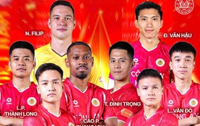 Eight CAHN players named, along with Xuân Son and Văn Vĩ, to face Malaysia