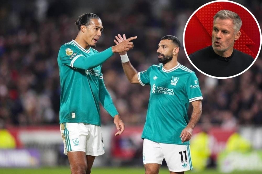 Carragher cảnh báo khủng hoảng mà các cầu thủ Liverpool đang phải đối mặt. (Ảnh: Sky Sports)