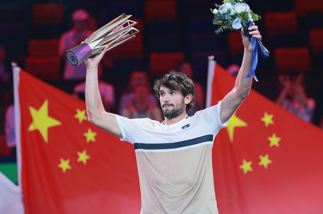 Creating a sensation in Shanghai, Vacherot rises over 150 places in the world rankings